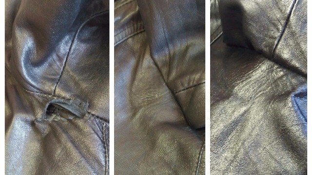 Мелкий ремонт кожанной куртки Полтава